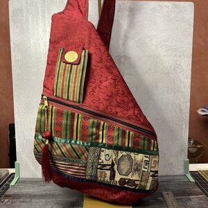 sling bag for women Tapestry Fabric